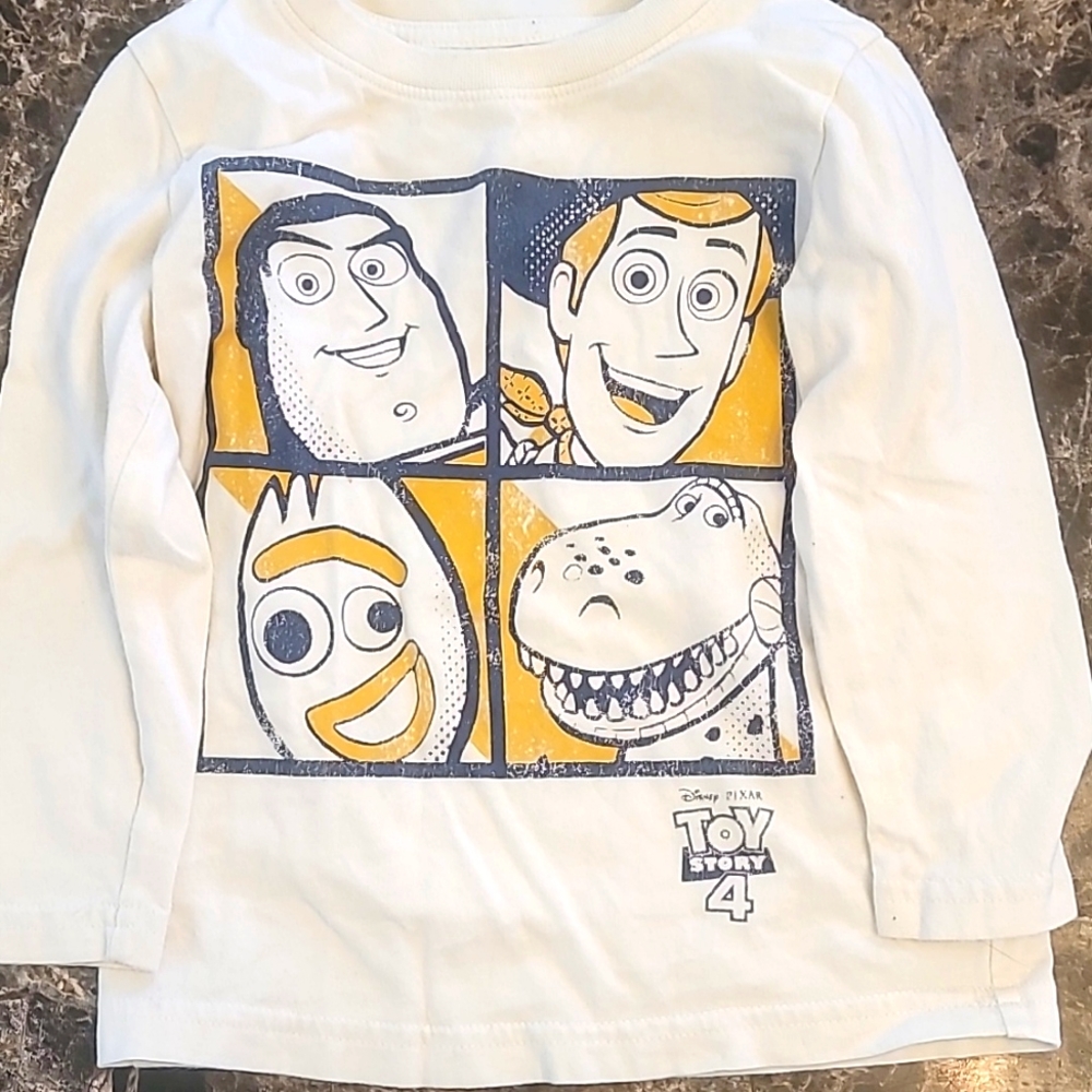 Disney Toy Story 4 Long Sleeve Cotton Tee